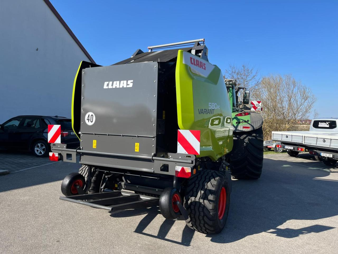 CLAAS Variant 580 RC PRO, neuwertige Rundballenpresse, Baujahr 2023, erst 39 Betriebsstunden !!! - Rundbalspress: bild 4 CLAAS Variant 580 RC PRO, neuwertige Rundballenpresse, Baujahr 2023, erst 39 Betriebsstunden !!! - Rundbalspress: bild 4