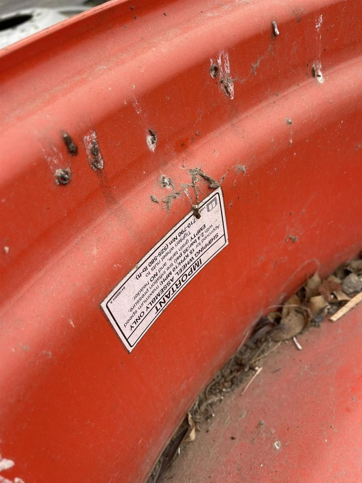 Fendt 16X38 / 10 Loch Felge - Fälg: bild 3 Fendt 16X38 / 10 Loch Felge - Fälg: bild 3