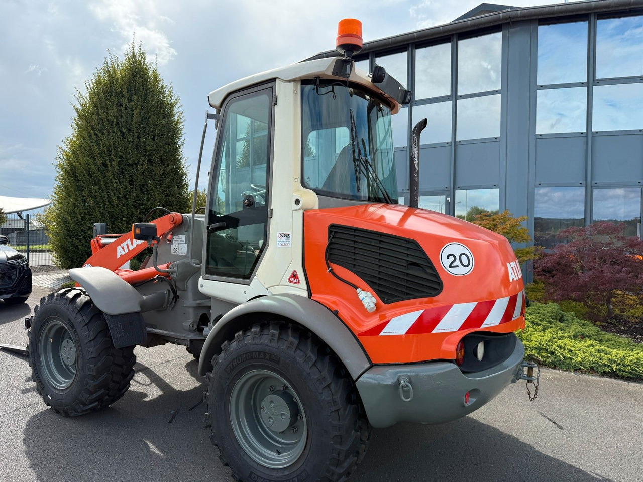 Atlas AR 80 hydr. SW , Palettengabel - Hjullastare: bild 1 Atlas AR 80 hydr. SW , Palettengabel - Hjullastare: bild 1