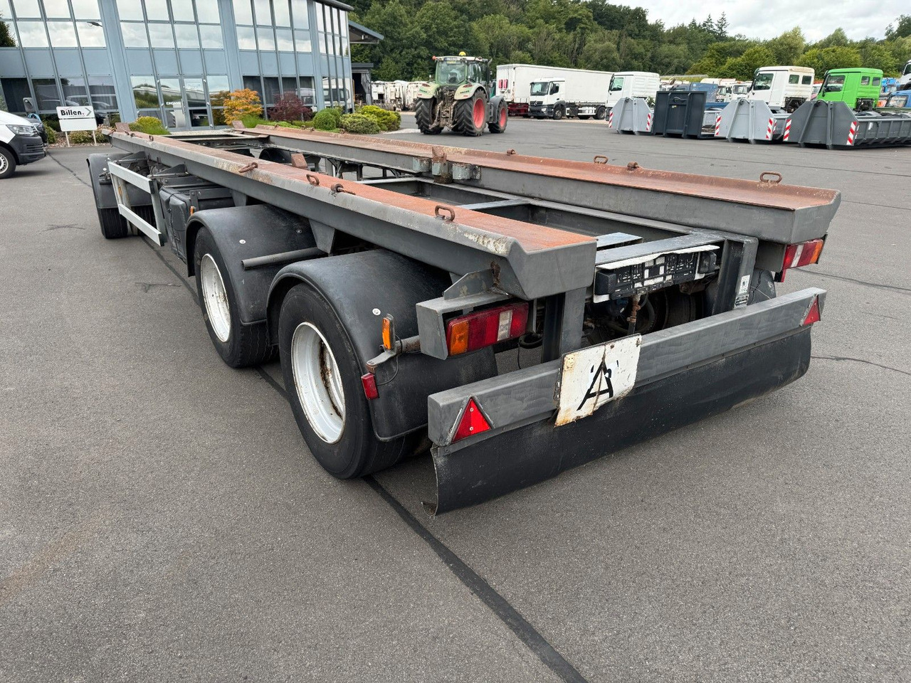 Hüffermann HMA 24.24 3- Achs- Blattfederung - Lastväxlarsläp/ Liftdumpersläp: bild 1 Hüffermann HMA 24.24 3- Achs- Blattfederung - Lastväxlarsläp/ Liftdumpersläp: bild 1