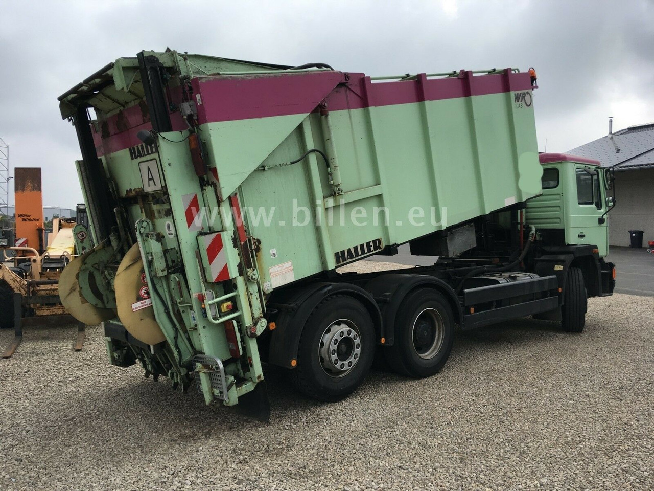 MAN 26.342  6x2Haller M 18 WRG Kippbar MAN 26.342  6x2Haller M 18 WRG Kippbar - Sopbil: bild 4 MAN 26.342  6x2Haller M 18 WRG Kippbar MAN 26.342  6x2Haller M 18 WRG Kippbar - Sopbil: bild 4