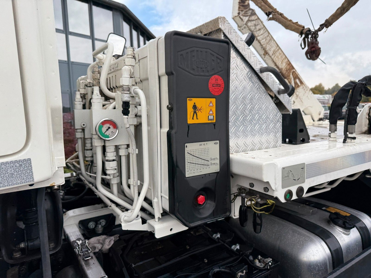 Leasa  Mercedes-Benz Actros 2543 6x2 Meiller AK 16.T Mercedes-Benz Actros 2543 6x2 Meiller AK 16.T: bild 15