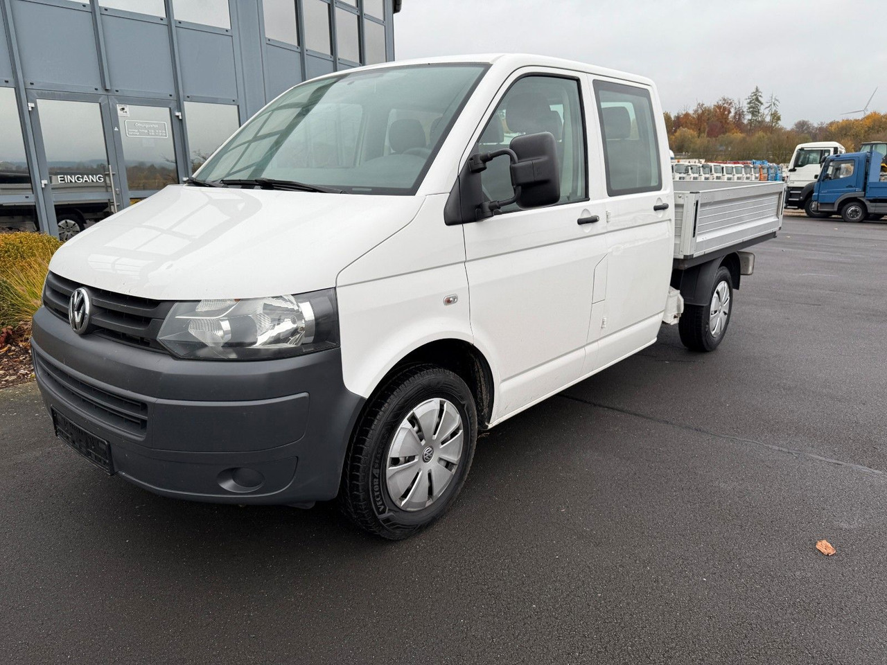 Volkswagen VW T 5 2,0 TDI Doka AHK Klima 114 PS - Transportbil med flak, Dubbelhytt transportbil: bild 3 Volkswagen VW T 5 2,0 TDI Doka AHK Klima 114 PS - Transportbil med flak, Dubbelhytt transportbil: bild 3