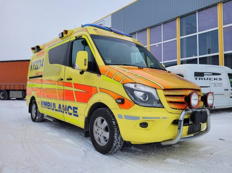 MERCEDES – BENZ SPRINTER 3.0D AMBULANCE (TAMLANS) KLIMA, 11.2016, EURO 6  - Ambulans: bild 1 MERCEDES – BENZ SPRINTER 3.0D AMBULANCE (TAMLANS) KLIMA, 11.2016, EURO 6  - Ambulans: bild 1