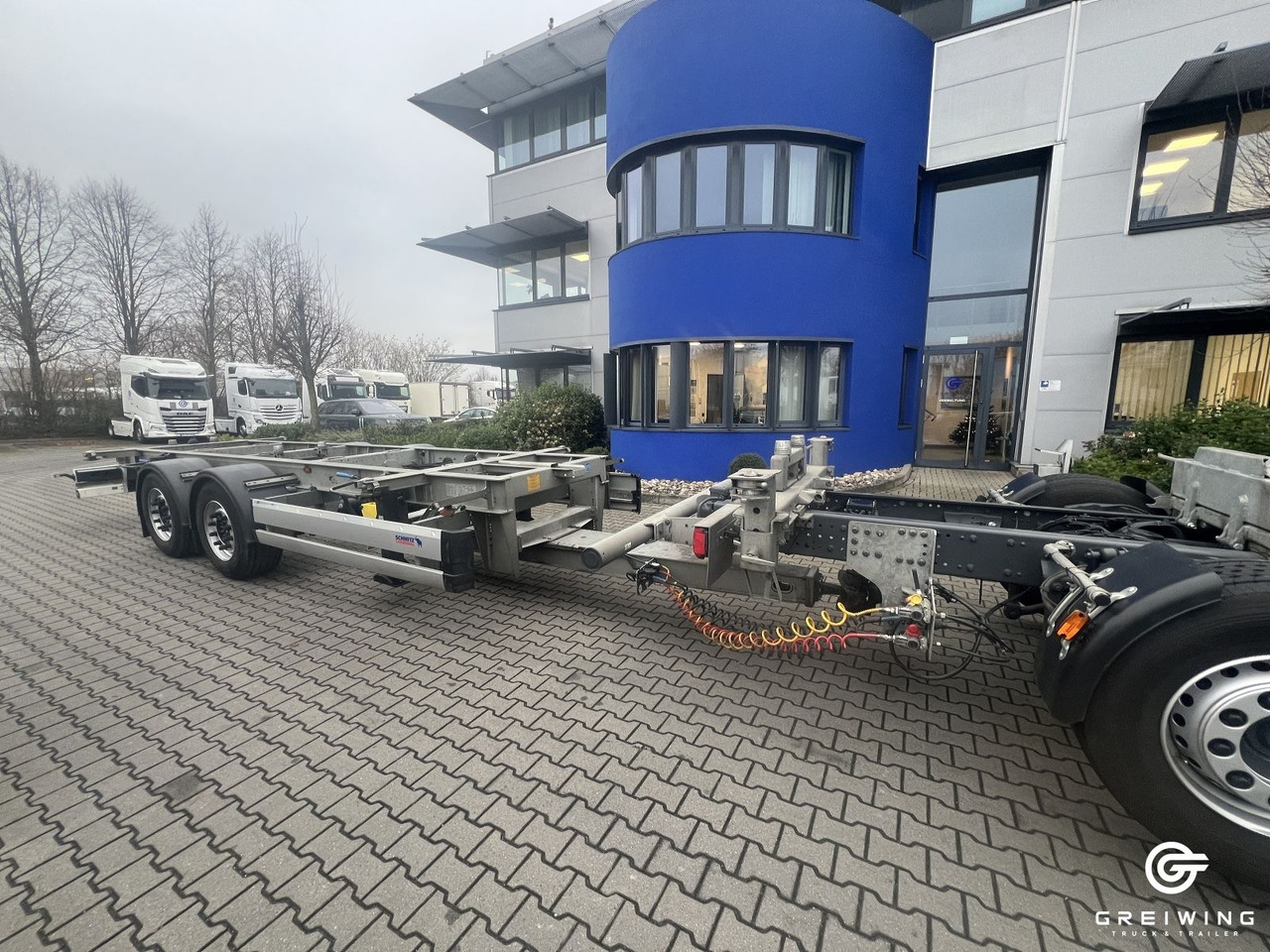 Schmitz Cargobull ZWF 18/L-20' MIDI - Containersläp/ Växelflaksläp: bild 1 Schmitz Cargobull ZWF 18/L-20' MIDI - Containersläp/ Växelflaksläp: bild 1