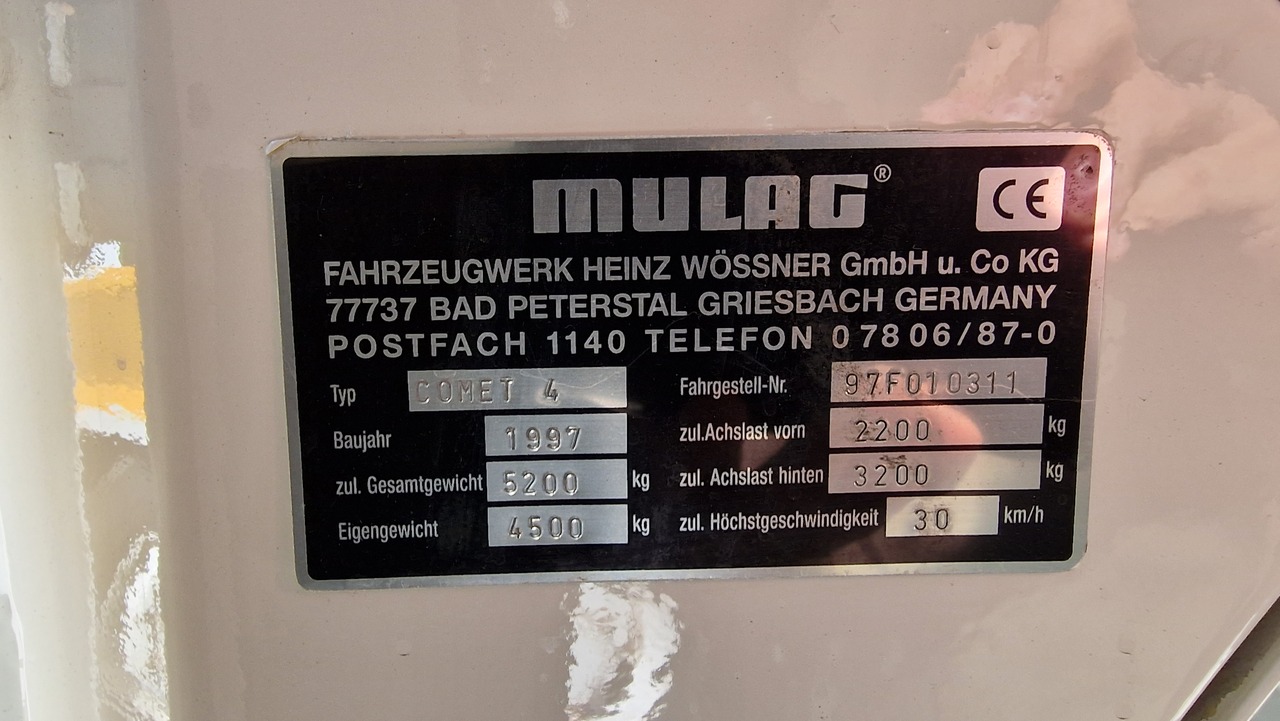 Mulag Comet 4D - Bagagetraktor: bild 3 Mulag Comet 4D - Bagagetraktor: bild 3