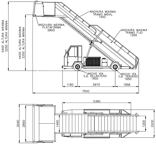 TEMG Pax Stairs TG2244 - Passagerartrappa: bild 2 TEMG Pax Stairs TG2244 - Passagerartrappa: bild 2