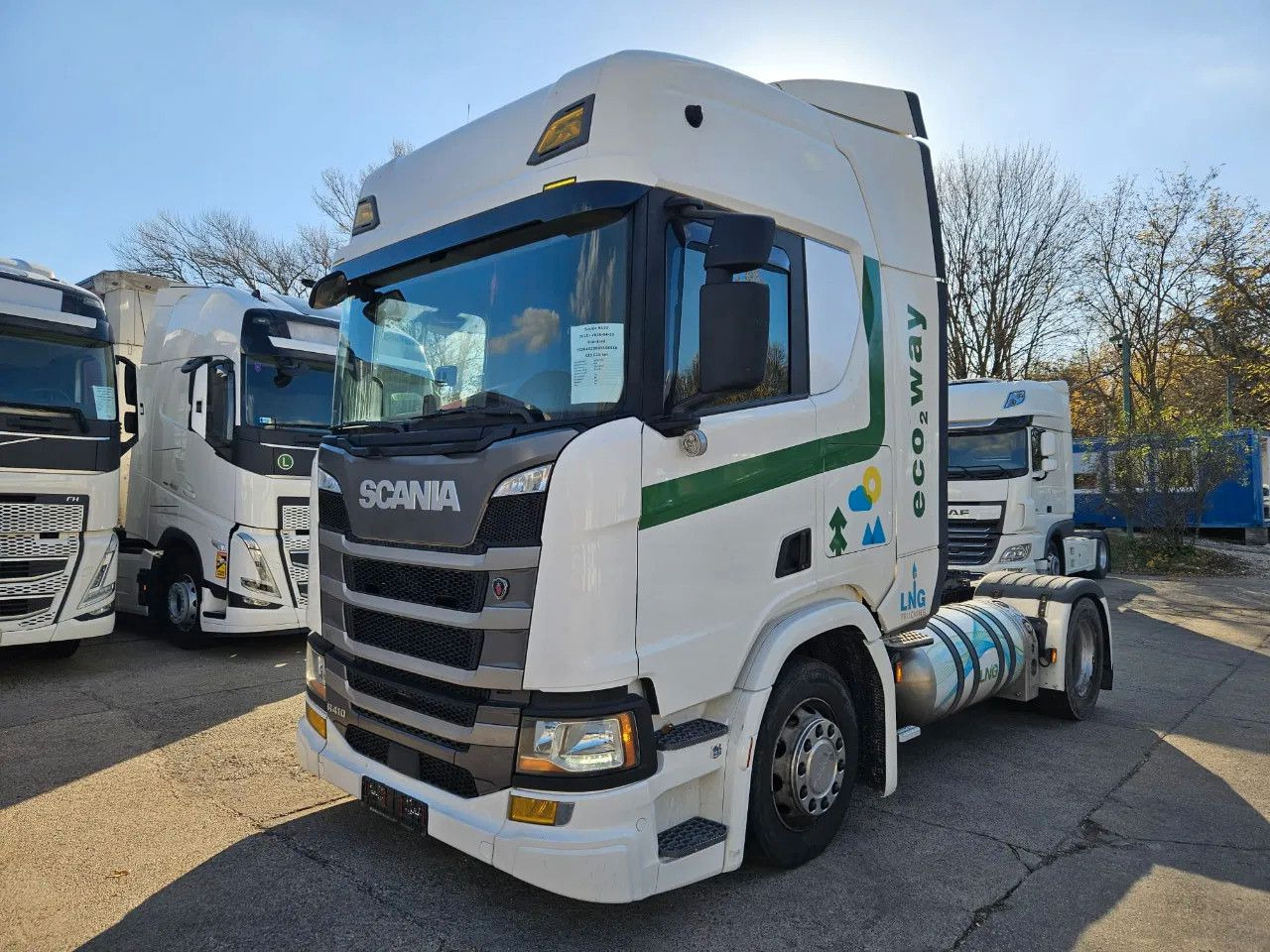 Scania R410 LNG, ADR, Big Navi, Camera - Dragbil: bild 1 Scania R410 LNG, ADR, Big Navi, Camera - Dragbil: bild 1