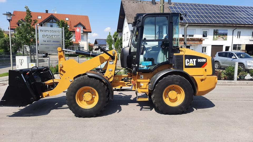 Cat 908M Radlader Hoflader Lader Schaufellader - Minilastare: bild 1 Cat 908M Radlader Hoflader Lader Schaufellader - Minilastare: bild 1