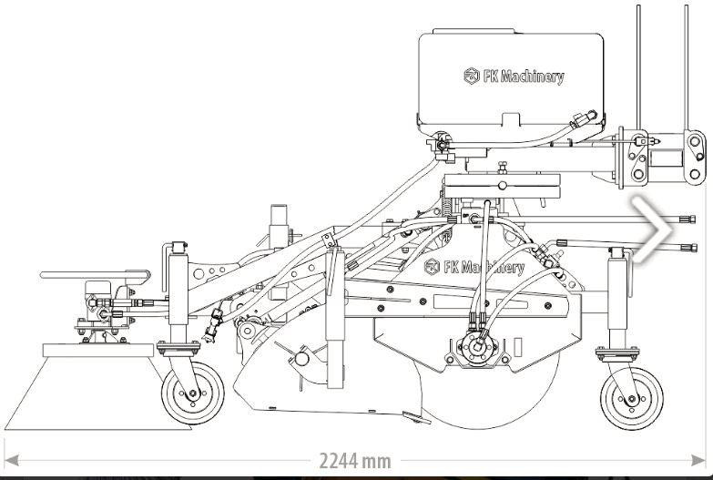 Kehrmaschine 1,2 1,5, 1,8m 2,3m Schlepper Radlader Teleskoplader - Sopaggregat: bild 2 Kehrmaschine 1,2 1,5, 1,8m 2,3m Schlepper Radlader Teleskoplader - Sopaggregat: bild 2