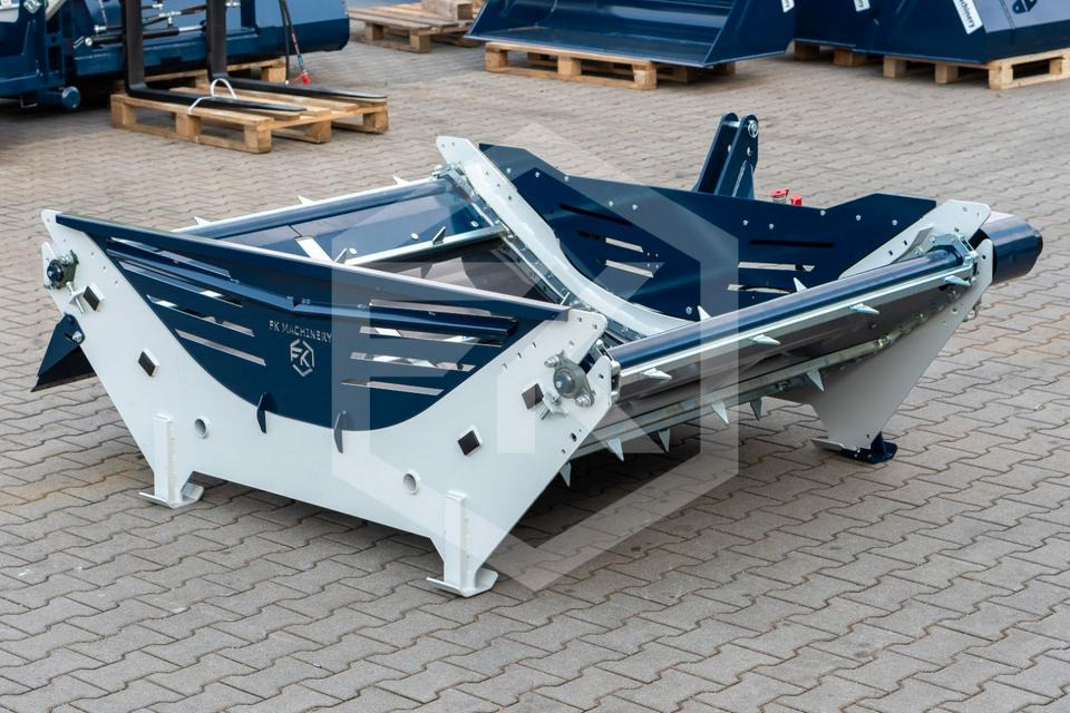 Rundballenabroller Einstreugerät Ballenabwickler Euro Rundballen - Halmhack: bild 3 Rundballenabroller Einstreugerät Ballenabwickler Euro Rundballen - Halmhack: bild 3