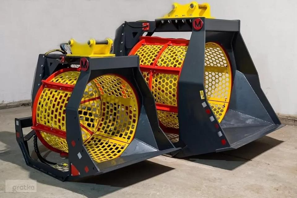 Siebtrommel für Bagger 250-1000l Siebanlage Sieblöffel Minibagger - Sorteringsskopa för Grävmaskin: bild 1 Siebtrommel für Bagger 250-1000l Siebanlage Sieblöffel Minibagger - Sorteringsskopa för Grävmaskin: bild 1
