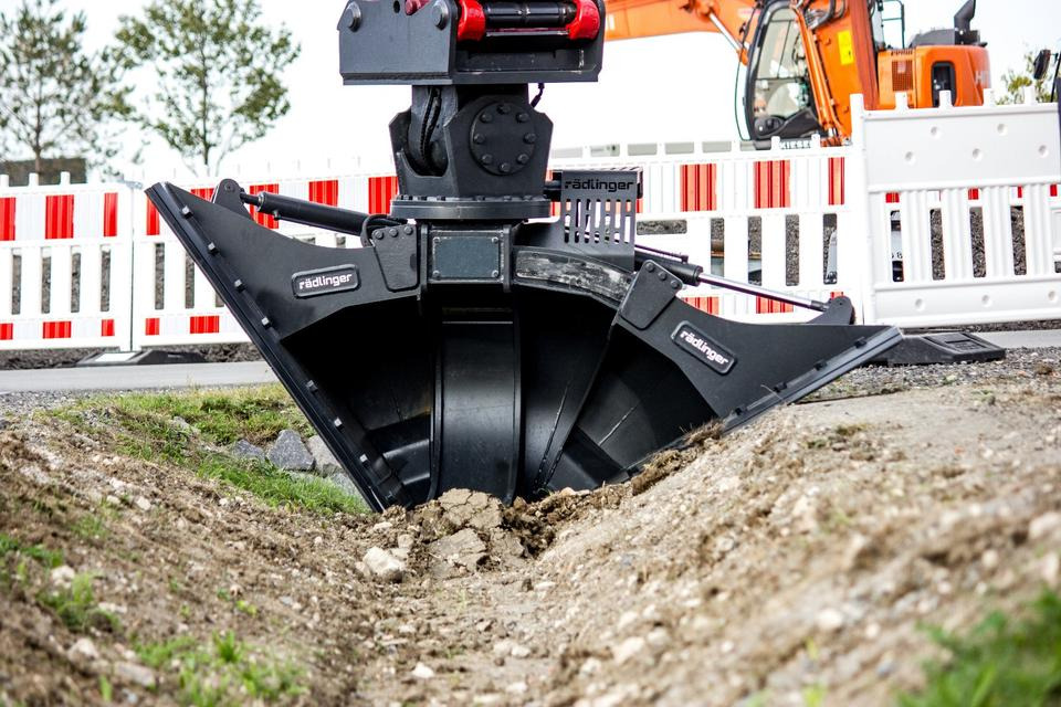 Trapezlöffel hydraulisch verstellbar MS 10 10 - 20 to Löffel Cat - Grävmaskinsskopa: bild 1 Trapezlöffel hydraulisch verstellbar MS 10 10 - 20 to Löffel Cat - Grävmaskinsskopa: bild 1