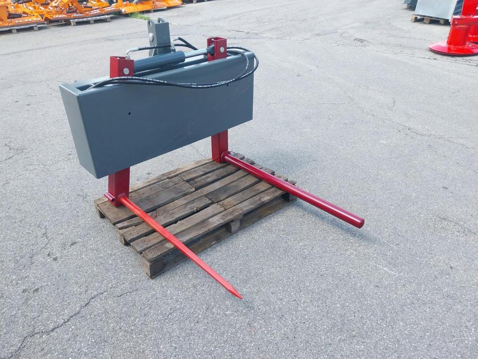 Hydr. Ballengabel Siloballengabel Heuballen Ballenspieß Euro - Utrustning för ensilage: bild 1 Hydr. Ballengabel Siloballengabel Heuballen Ballenspieß Euro - Utrustning för ensilage: bild 1