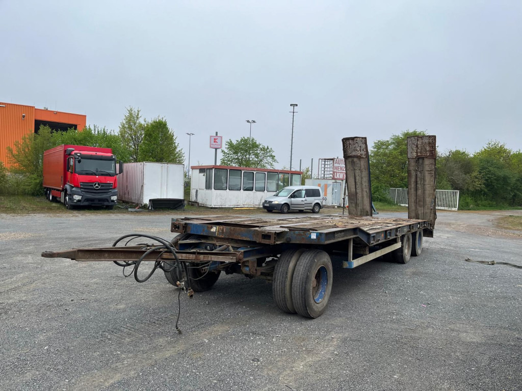 GOLDHOFER Tieflader TU 3-24 80 Tiefladeranhänger Rampen - Låg lastare trailer: bild 1 GOLDHOFER Tieflader TU 3-24 80 Tiefladeranhänger Rampen - Låg lastare trailer: bild 1