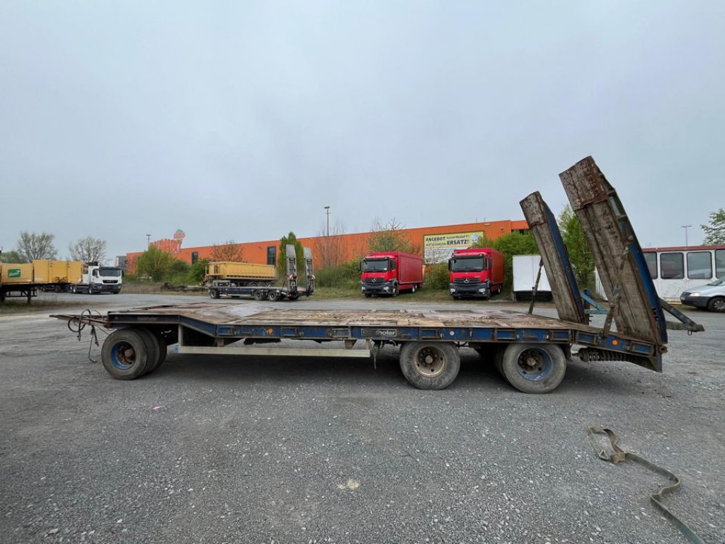 GOLDHOFER Tieflader TU 3-24 80 Tiefladeranhänger Rampen - Låg lastare trailer: bild 5 GOLDHOFER Tieflader TU 3-24 80 Tiefladeranhänger Rampen - Låg lastare trailer: bild 5