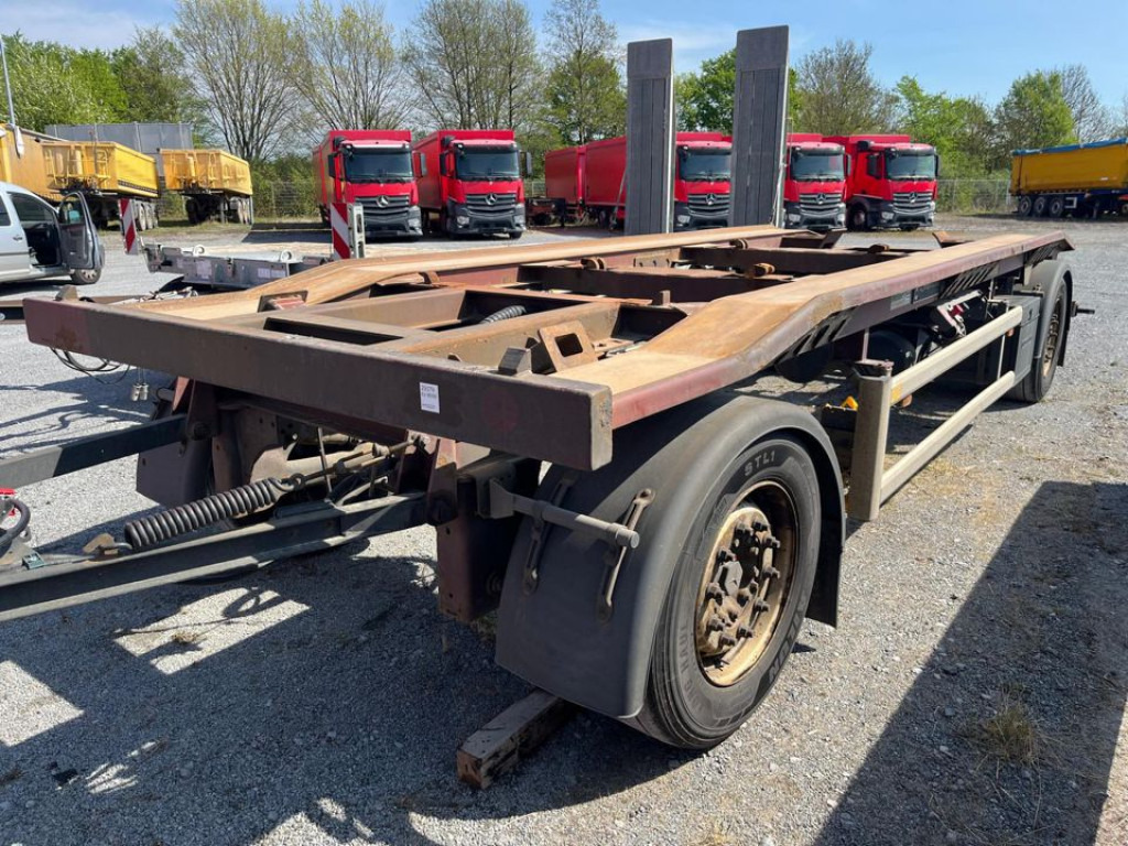 HUEFFERMANN HUEFFERMANN 2-achs Abrollanhänger Containeranhänger HAR 18.70 - Lastväxlarsläp/ Liftdumpersläp: bild 1 HUEFFERMANN HUEFFERMANN 2-achs Abrollanhänger Containeranhänger HAR 18.70 - Lastväxlarsläp/ Liftdumpersläp: bild 1