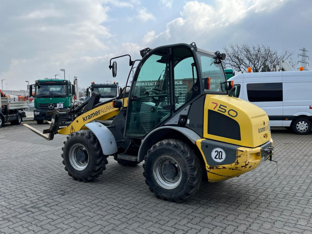 KRAMER WERKE KRAMER WERKE Radlader Radlader 750 Allrad Klappschaufel+Gabel - Hjullastare: bild 4 KRAMER WERKE KRAMER WERKE Radlader Radlader 750 Allrad Klappschaufel+Gabel - Hjullastare: bild 4