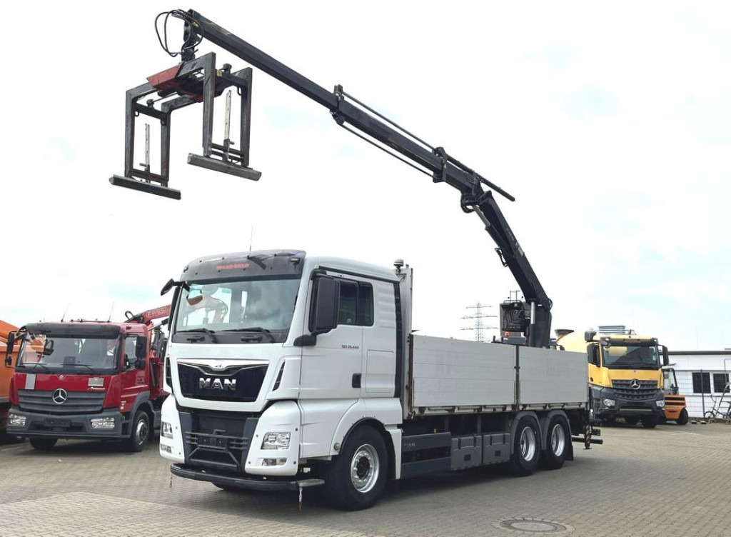 MAN MAN TG-X Pritsche Heckkran 26.440 6x4 Hiab XS 166 - Flakbil, Kranbil: bild 1 MAN MAN TG-X Pritsche Heckkran 26.440 6x4 Hiab XS 166 - Flakbil, Kranbil: bild 1