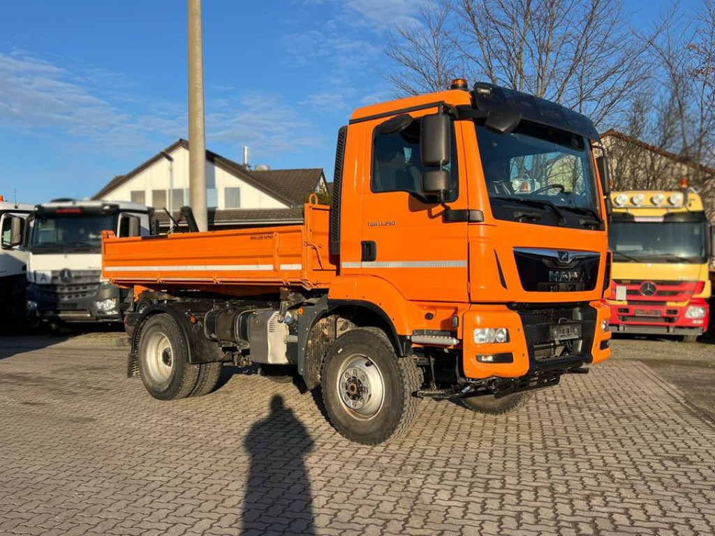 MAN TG-M 2-Achs Allradkipper 15.290 4x4 BL Meiller - Tippbil lastbil: bild 2 MAN TG-M 2-Achs Allradkipper 15.290 4x4 BL Meiller - Tippbil lastbil: bild 2