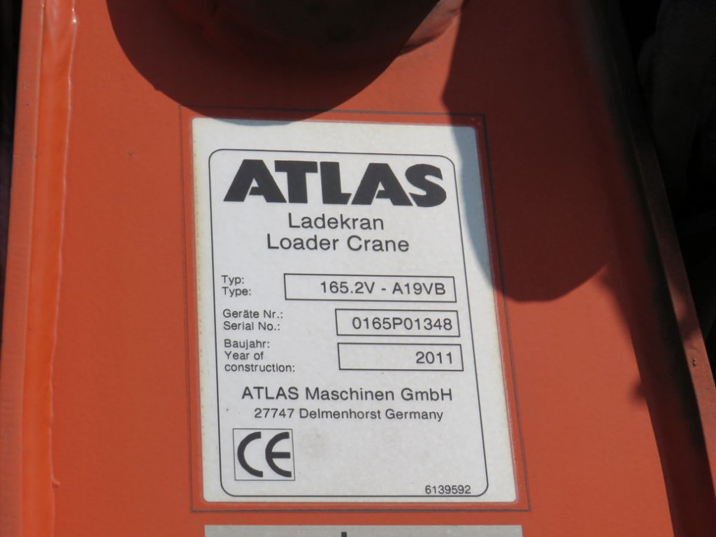 MAN TG-S 26.400 6x2-2 BL Pritsche Heckkran Atlas 165.2 - Flakbil, Kranbil: bild 3 MAN TG-S 26.400 6x2-2 BL Pritsche Heckkran Atlas 165.2 - Flakbil, Kranbil: bild 3