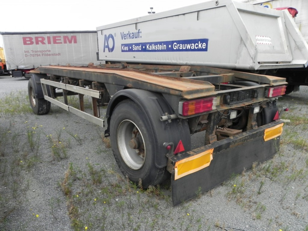 MEINDL Abrollanhänger AR 18 Containeranhänger - Lastväxlarsläp/ Liftdumpersläp: bild 2 MEINDL Abrollanhänger AR 18 Containeranhänger - Lastväxlarsläp/ Liftdumpersläp: bild 2