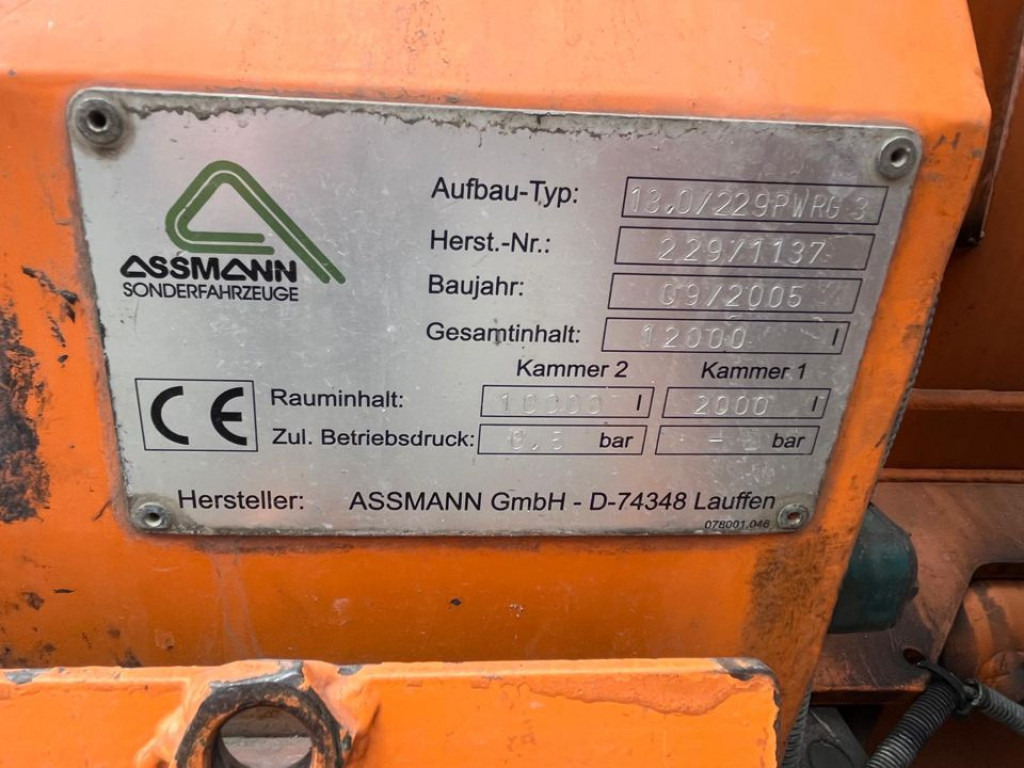 MERCEDES-BENZ Actros 2644 L 6x4 Saug + Spülwagen Kombi Saug+Spül super Zustand - Sugbil: bild 3 MERCEDES-BENZ Actros 2644 L 6x4 Saug + Spülwagen Kombi Saug+Spül super Zustand - Sugbil: bild 3