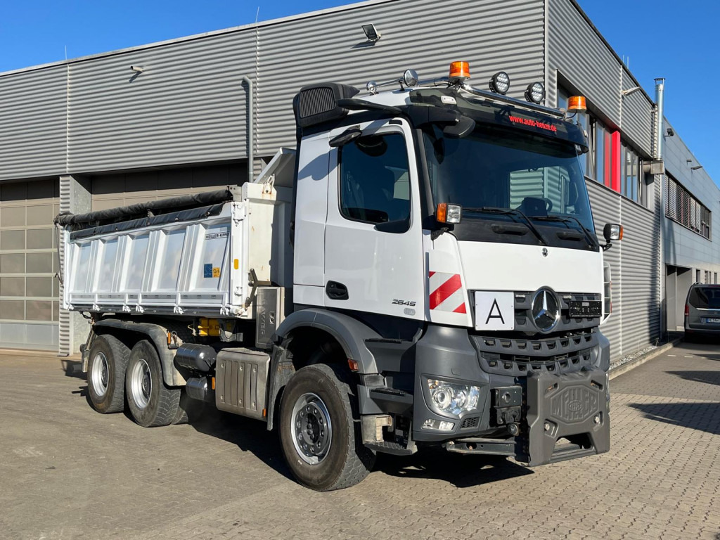 MERCEDES-BENZ Arocs 2645 K 6x4 3-Achs Kipper gr. Meiller Bordmatik 2 Stempel - Tippbil lastbil: bild 5 MERCEDES-BENZ Arocs 2645 K 6x4 3-Achs Kipper gr. Meiller Bordmatik 2 Stempel - Tippbil lastbil: bild 5
