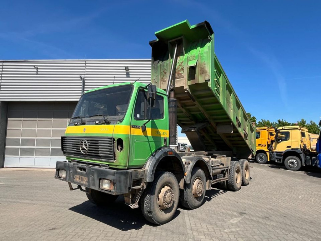 MERCEDES-BENZ SK 3535 AK 8x8 4 Achs Muldenkipper Meiller Deutsch - Tippbil lastbil: bild 1 MERCEDES-BENZ SK 3535 AK 8x8 4 Achs Muldenkipper Meiller Deutsch - Tippbil lastbil: bild 1