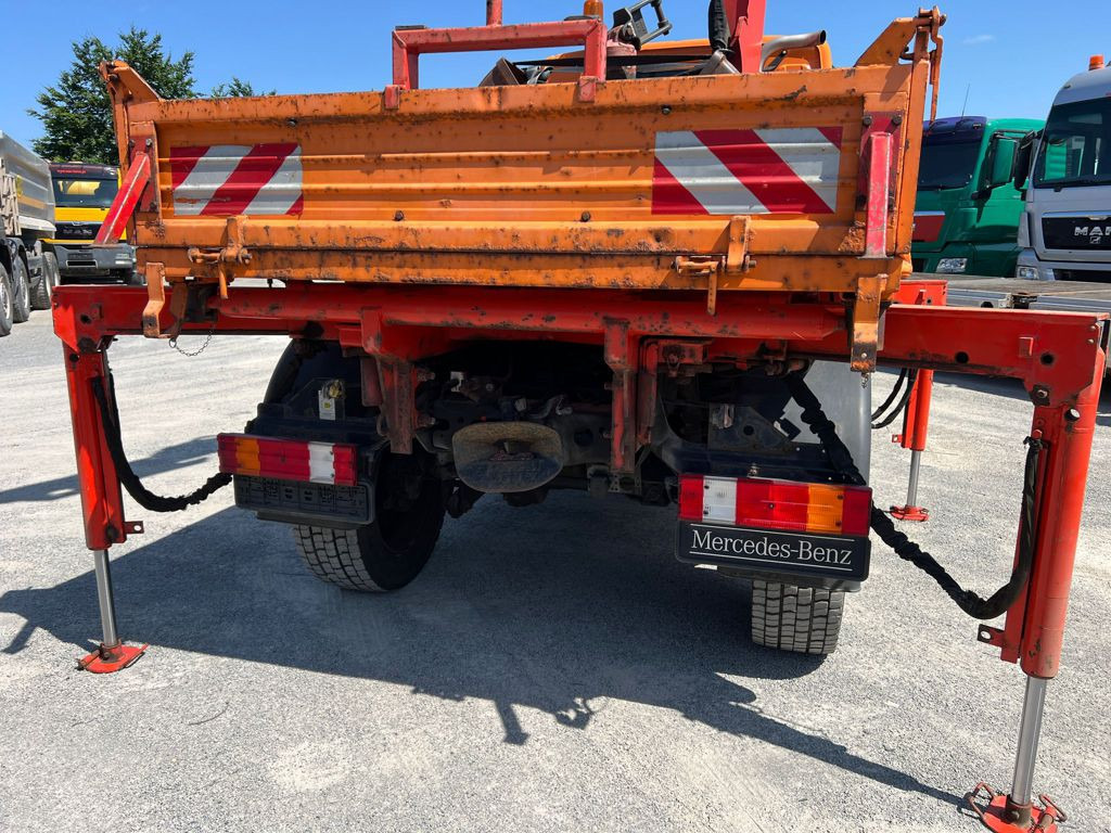 MERCEDES-BENZ Unimog U20 2-Achs Allradkipper Kran Palfinger Kran - Tippbil lastbil, Kranbil: bild 3 MERCEDES-BENZ Unimog U20 2-Achs Allradkipper Kran Palfinger Kran - Tippbil lastbil, Kranbil: bild 3