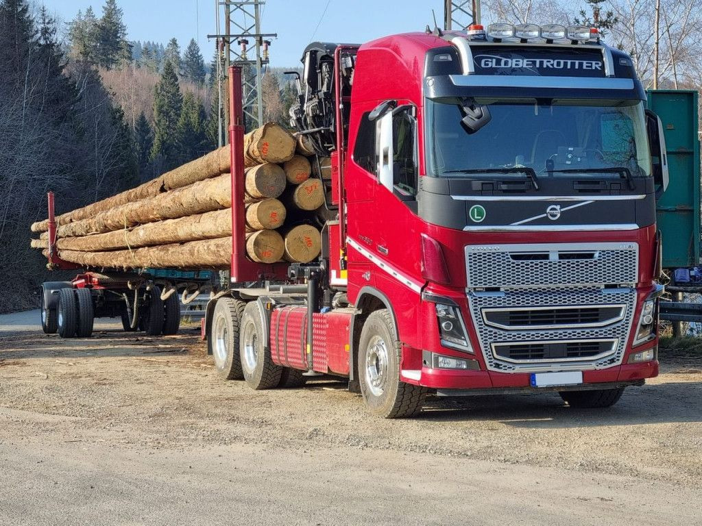 Timmerbil, Kranbil Volvo FH FH16 650 Holztransporter Langholz: bild 1