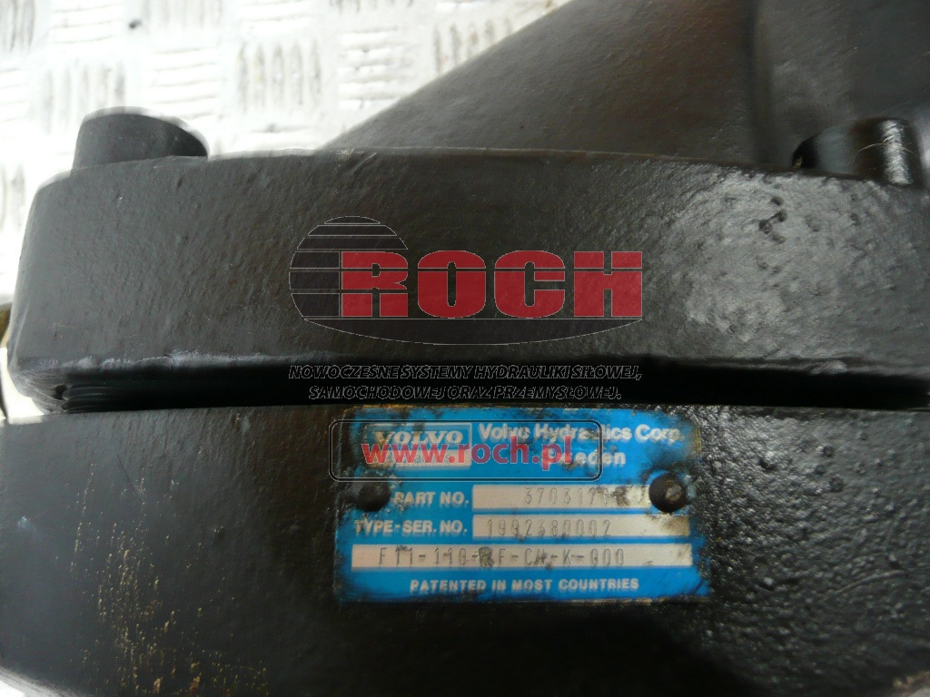 VOLVO F11-110-RF-CN-K-000 3703170R - Hydraulmotor: bild 2 VOLVO F11-110-RF-CN-K-000 3703170R - Hydraulmotor: bild 2