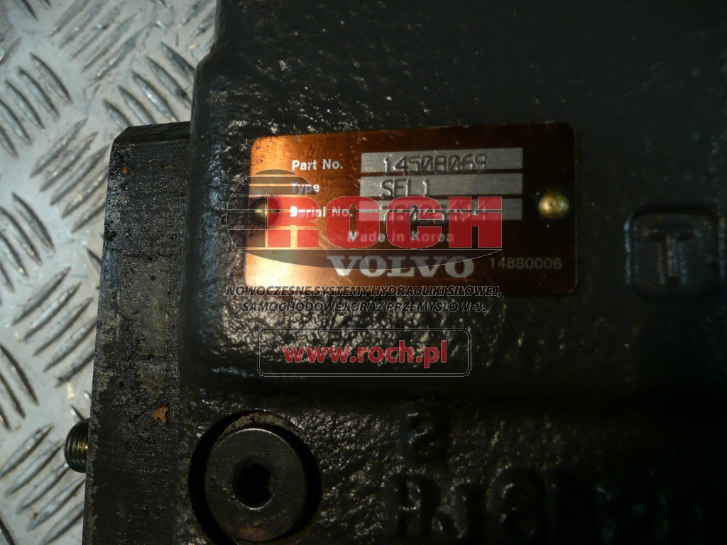VOLVO SEL1 14508069 - Hydraulventil: bild 1 VOLVO SEL1 14508069 - Hydraulventil: bild 1