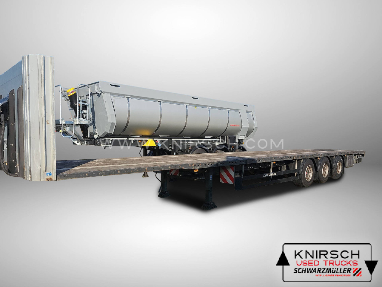 SCHWARZMUELLER J-3A-80 Plateausattel - Flaksläp: bild 1 SCHWARZMUELLER J-3A-80 Plateausattel - Flaksläp: bild 1