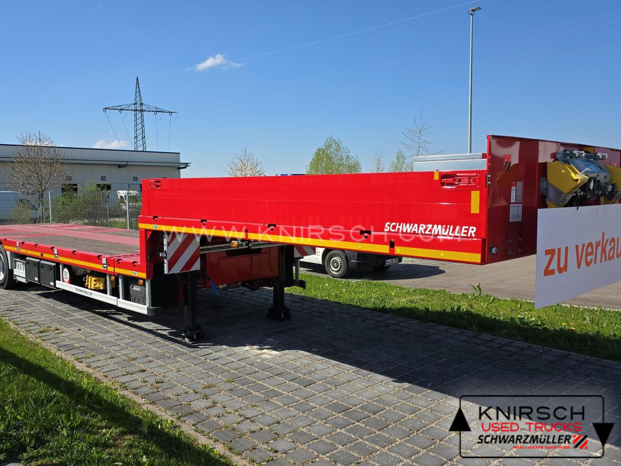 Låg lastare semitrailer SCHWARZMUELLER Tieflader ausziehbar gelenkt: bild 6 Låg lastare semitrailer SCHWARZMUELLER Tieflader ausziehbar gelenkt: bild 6