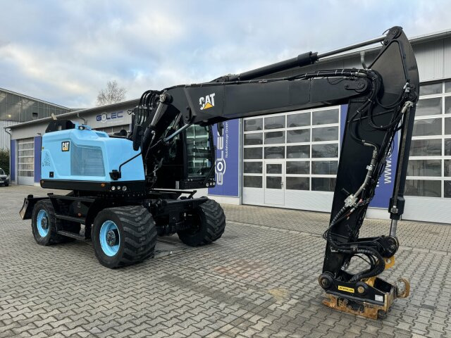 CAT M315F Mobilbagger *7.865 h *Schnellwechsel - Grävmaskin på däck: bild 1 CAT M315F Mobilbagger *7.865 h *Schnellwechsel - Grävmaskin på däck: bild 1