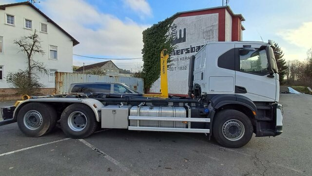 Iveco X-Way 480 6x2 Abrollkipper Palfinger PH T20 SLD5 - Lastväxlare lastbil: bild 1 Iveco X-Way 480 6x2 Abrollkipper Palfinger PH T20 SLD5 - Lastväxlare lastbil: bild 1