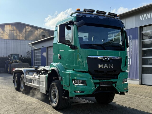 MAN TGS 28.480 6x4 Abrollkipper Meiller RS21.65 - Lastväxlare lastbil: bild 1 MAN TGS 28.480 6x4 Abrollkipper Meiller RS21.65 - Lastväxlare lastbil: bild 1