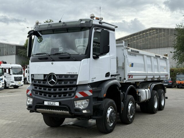 Mercedes-Benz 4145 8x8 Meiler Dreiseitenkipper Bordmatik - Tippbil lastbil: bild 1 Mercedes-Benz 4145 8x8 Meiler Dreiseitenkipper Bordmatik - Tippbil lastbil: bild 1