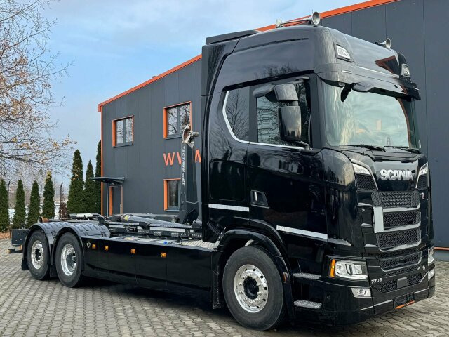 Scania 770S 6x2 Abrollkipper MEILLER RK 21.70 - Lastväxlare lastbil: bild 1 Scania 770S 6x2 Abrollkipper MEILLER RK 21.70 - Lastväxlare lastbil: bild 1