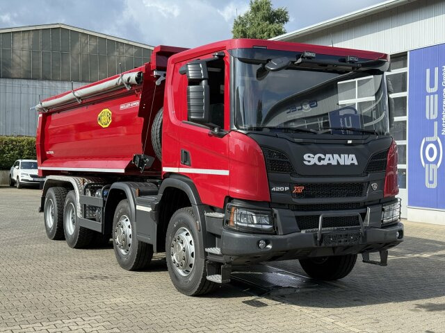 Scania P 420 8x4 Kipper Meiller 18,5m3 Euro 6 - Tippbil lastbil: bild 1 Scania P 420 8x4 Kipper Meiller 18,5m3 Euro 6 - Tippbil lastbil: bild 1