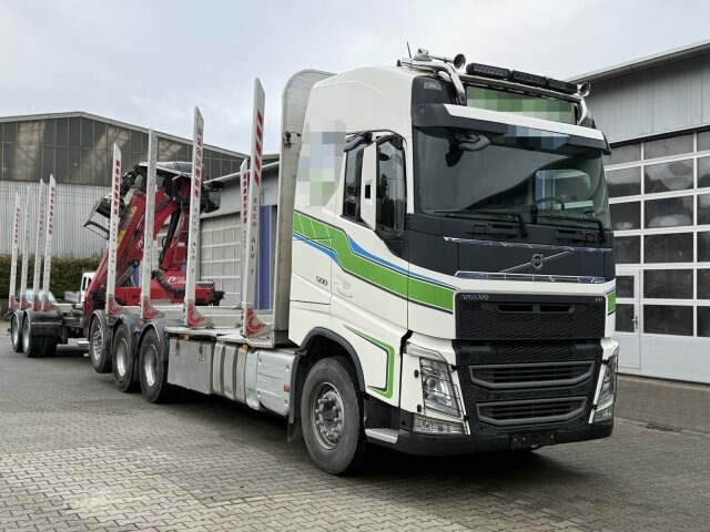Volvo FH 510 8x4 Holztransporter Kran PENZ *Anhänger - Timmerbil, Kranbil: bild 1 Volvo FH 510 8x4 Holztransporter Kran PENZ *Anhänger - Timmerbil, Kranbil: bild 1