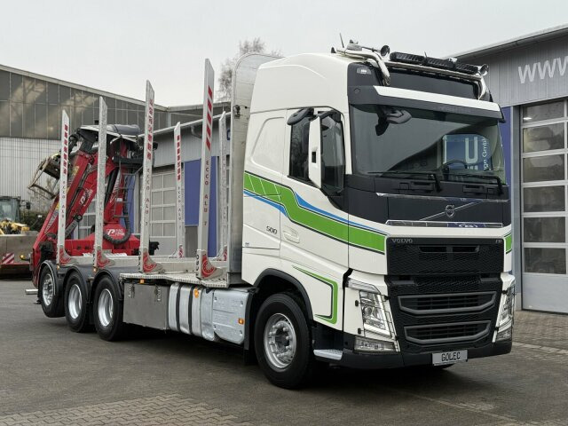 Volvo FH 510 8x4 Holztransporter Kran PENZ *Anhänger - Timmerbil, Kranbil: bild 1 Volvo FH 510 8x4 Holztransporter Kran PENZ *Anhänger - Timmerbil, Kranbil: bild 1
