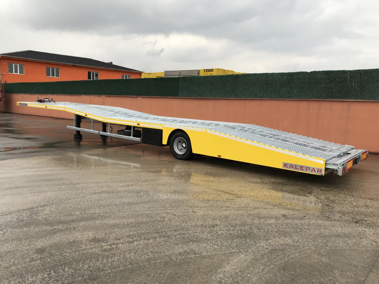 KALEPAR KLP 119V3 Car/Caravan/Van/Mobilehome Transporter - Biltransportbil semitrailer: bild 4 KALEPAR KLP 119V3 Car/Caravan/Van/Mobilehome Transporter - Biltransportbil semitrailer: bild 4