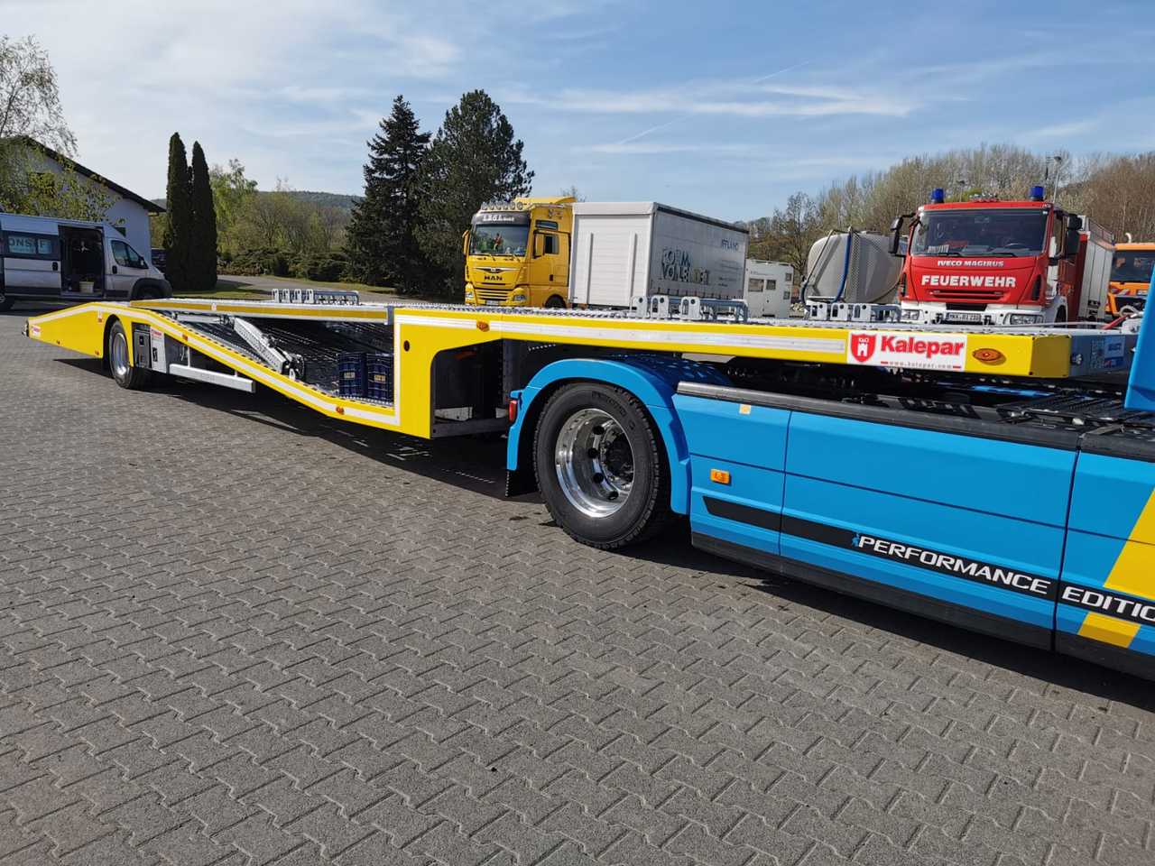 KALEPAR KLP 119V4 Autotransporter - Biltransportbil semitrailer: bild 5 KALEPAR KLP 119V4 Autotransporter - Biltransportbil semitrailer: bild 5