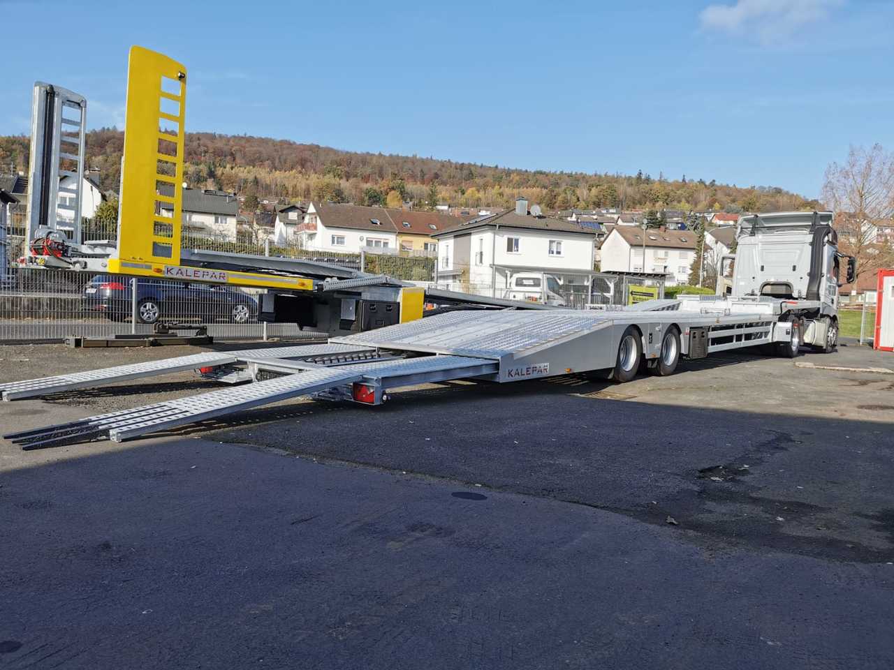 KALEPAR KLP 228V3 Bus-Caravan-Car Transporter - Biltransportbil semitrailer: bild 2 KALEPAR KLP 228V3 Bus-Caravan-Car Transporter - Biltransportbil semitrailer: bild 2