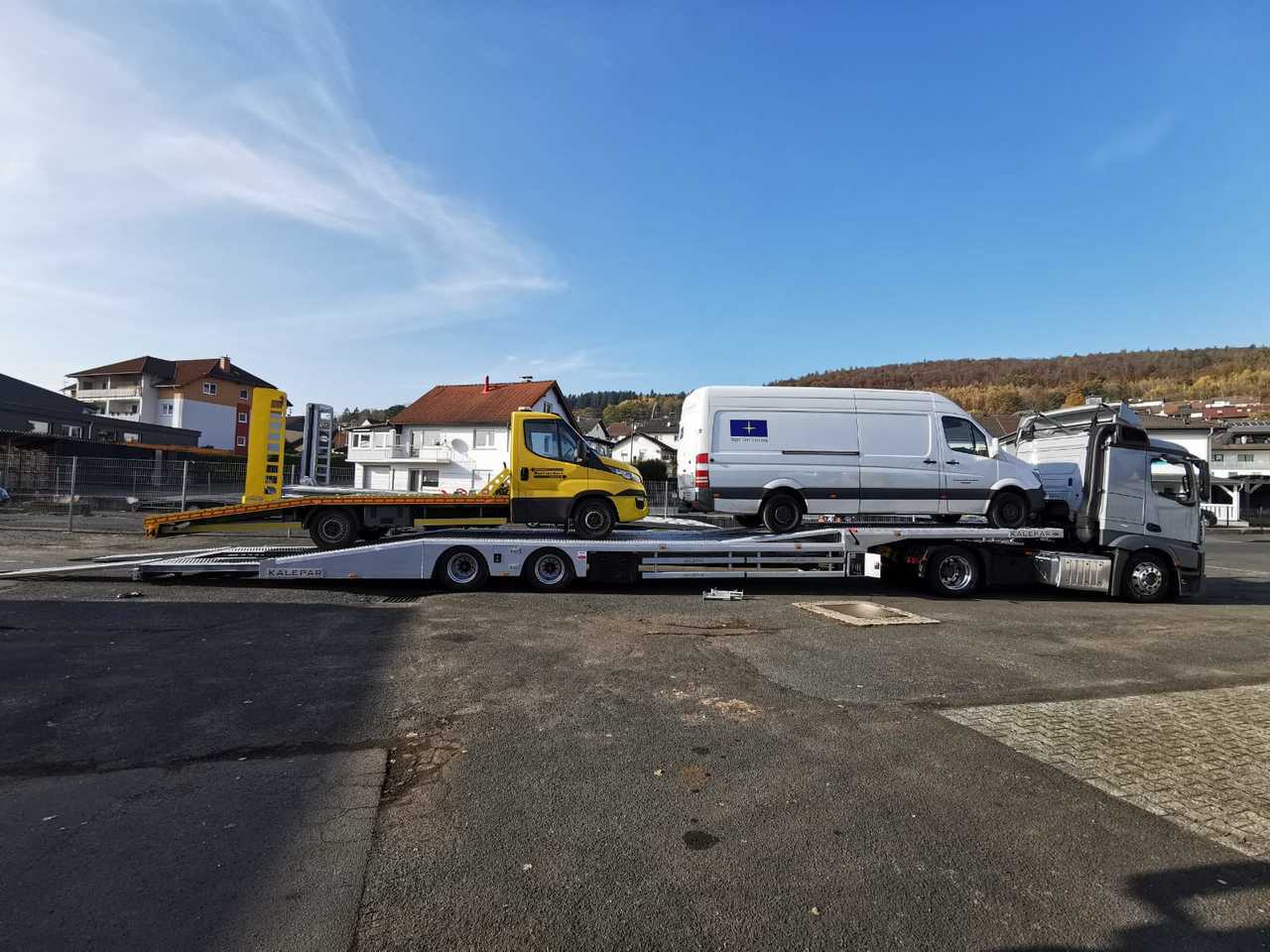 KALEPAR KLP 228V3 Bus-Caravan-Car Transporter - Biltransportbil semitrailer: bild 1 KALEPAR KLP 228V3 Bus-Caravan-Car Transporter - Biltransportbil semitrailer: bild 1