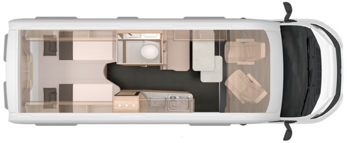 Knaus BoxLife Pro 630 FREEWAY 60 Years Abstandstempoma - Campingbil: bild 2 Knaus BoxLife Pro 630 FREEWAY 60 Years Abstandstempoma - Campingbil: bild 2