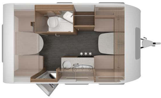 Knaus Sport 400 LK Design Paket - Husvagn: bild 2 Knaus Sport 400 LK Design Paket - Husvagn: bild 2