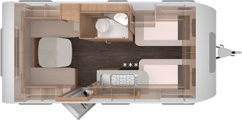 Knaus Sport 460 EU Auflastung 1800 kg - Husvagn: bild 2 Knaus Sport 460 EU Auflastung 1800 kg - Husvagn: bild 2